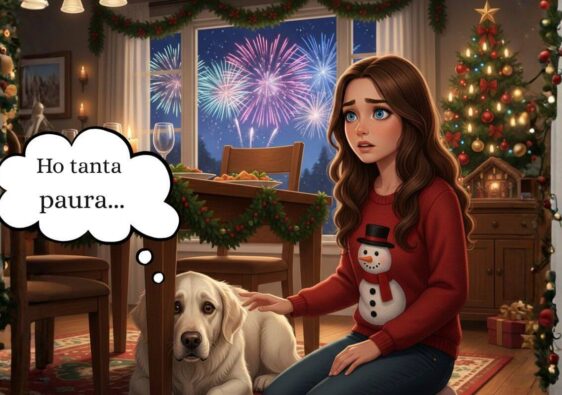 cosa fare quando cane ha paura dei botti di capodanno